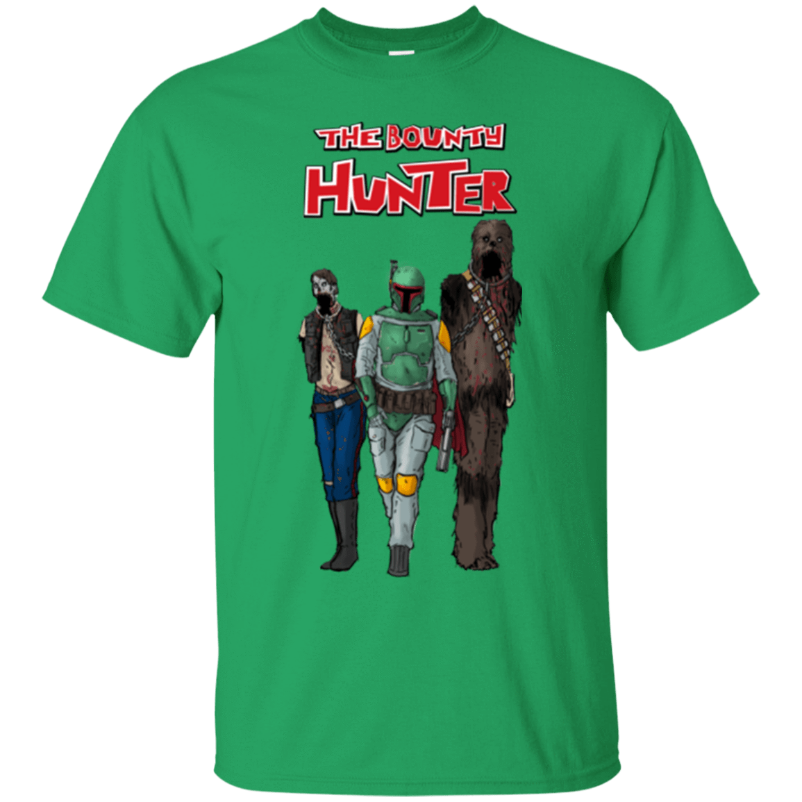 T-Shirts Irish Green / Small The Walking Bounty Hunter T-Shirt