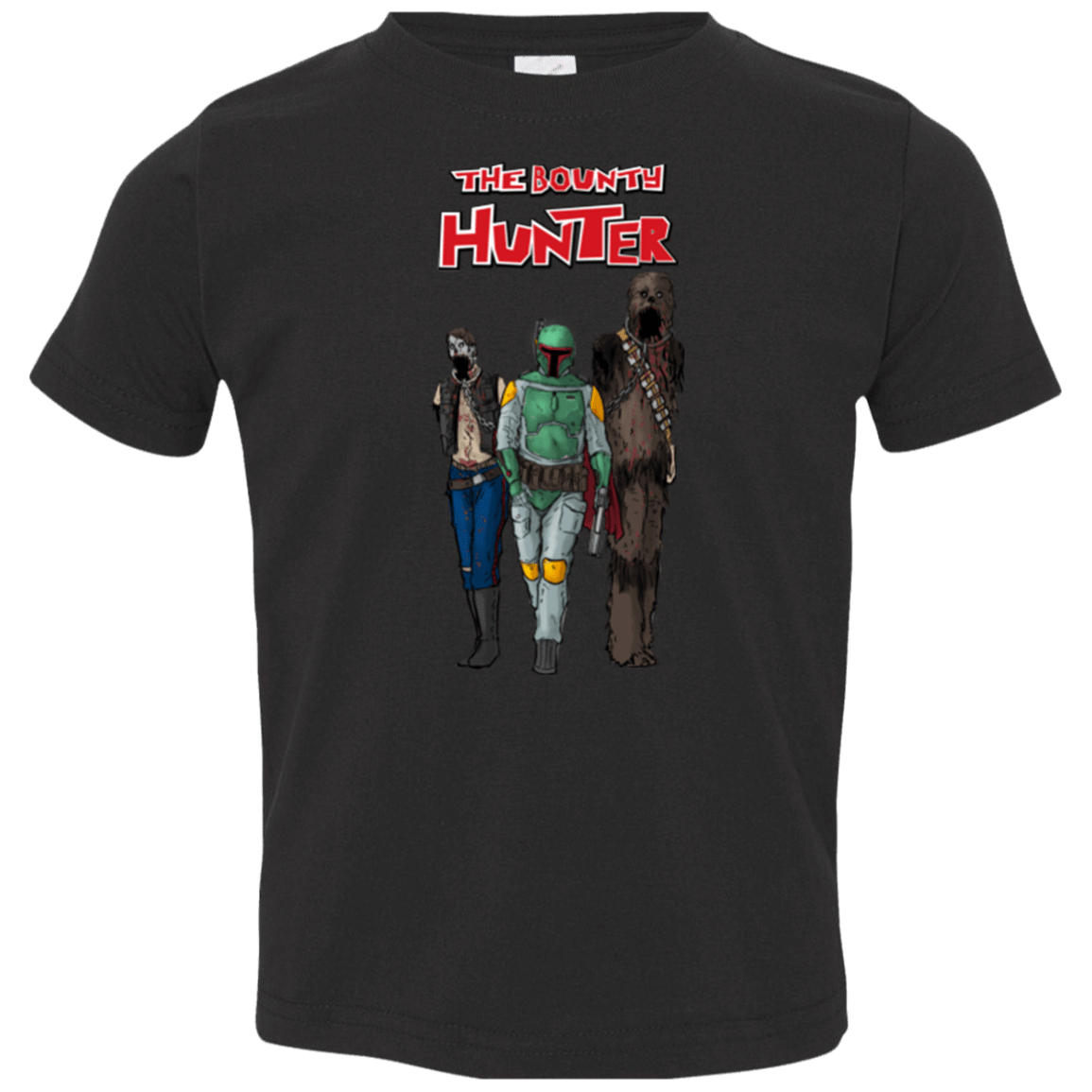 T-Shirts Black / 2T The Walking Bounty Hunter Toddler Premium T-Shirt