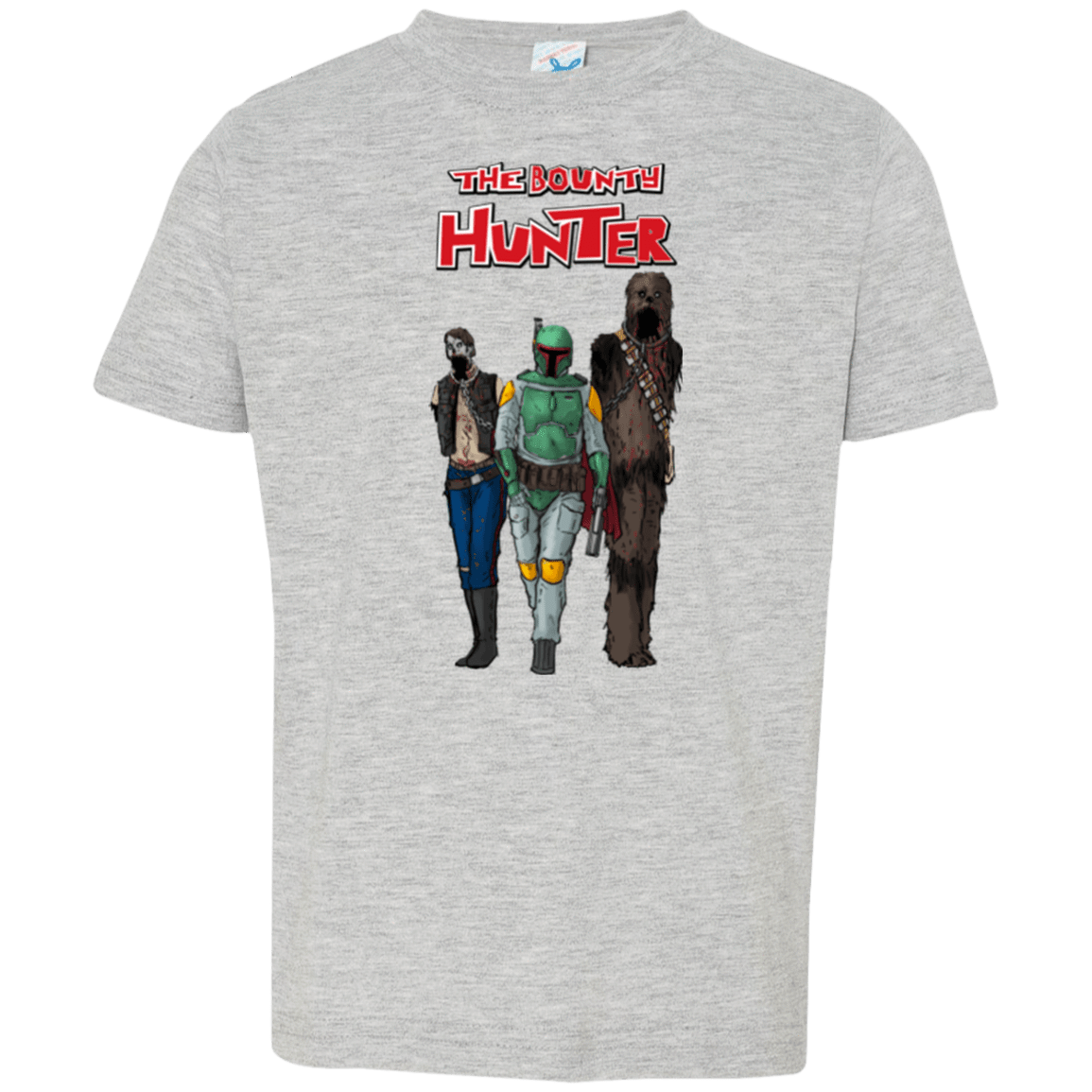 T-Shirts Heather / 2T The Walking Bounty Hunter Toddler Premium T-Shirt