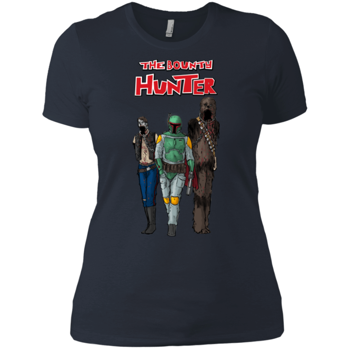 T-Shirts Indigo / X-Small The Walking Bounty Hunter Women's Premium T-Shirt