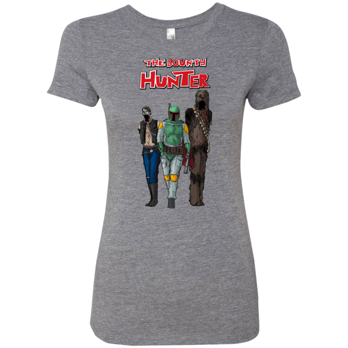 T-Shirts Premium Heather / Small The Walking Bounty Hunter Women's Triblend T-Shirt