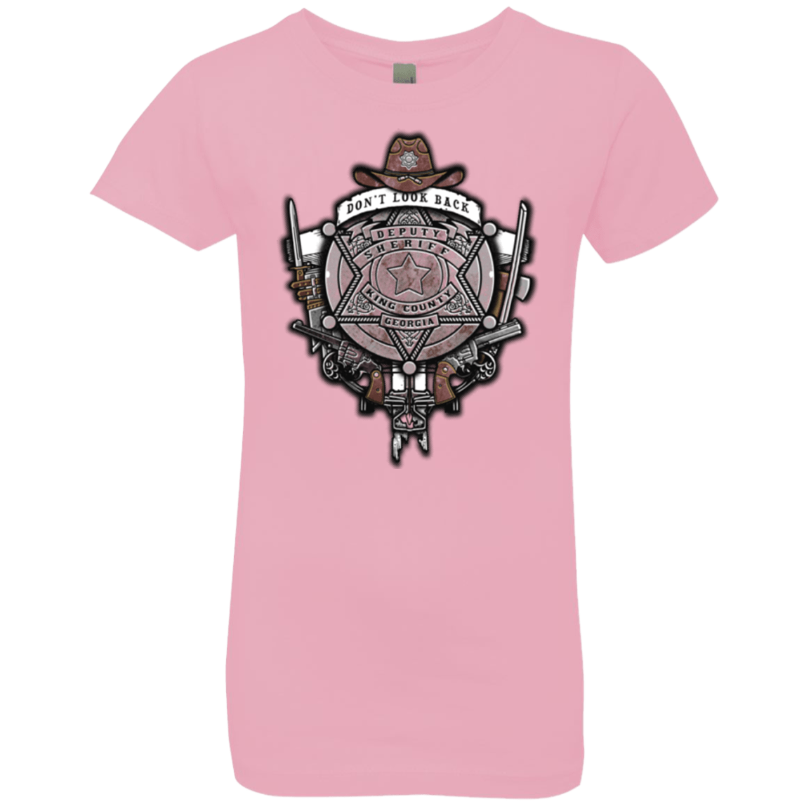 T-Shirts Light Pink / YXS The Walking Crest Girls Premium T-Shirt