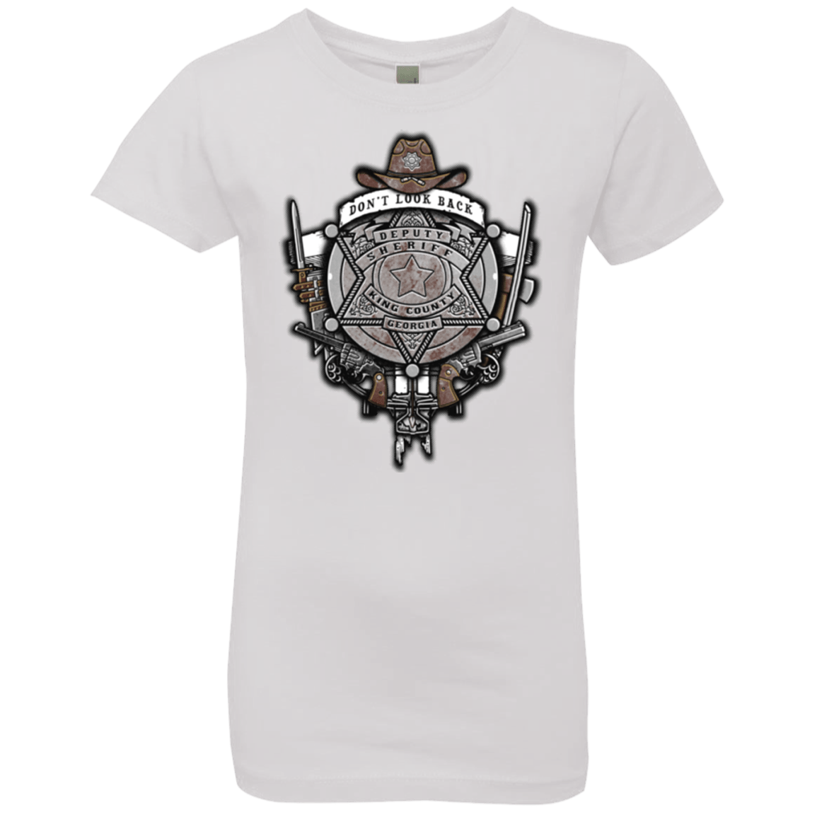 T-Shirts White / YXS The Walking Crest Girls Premium T-Shirt