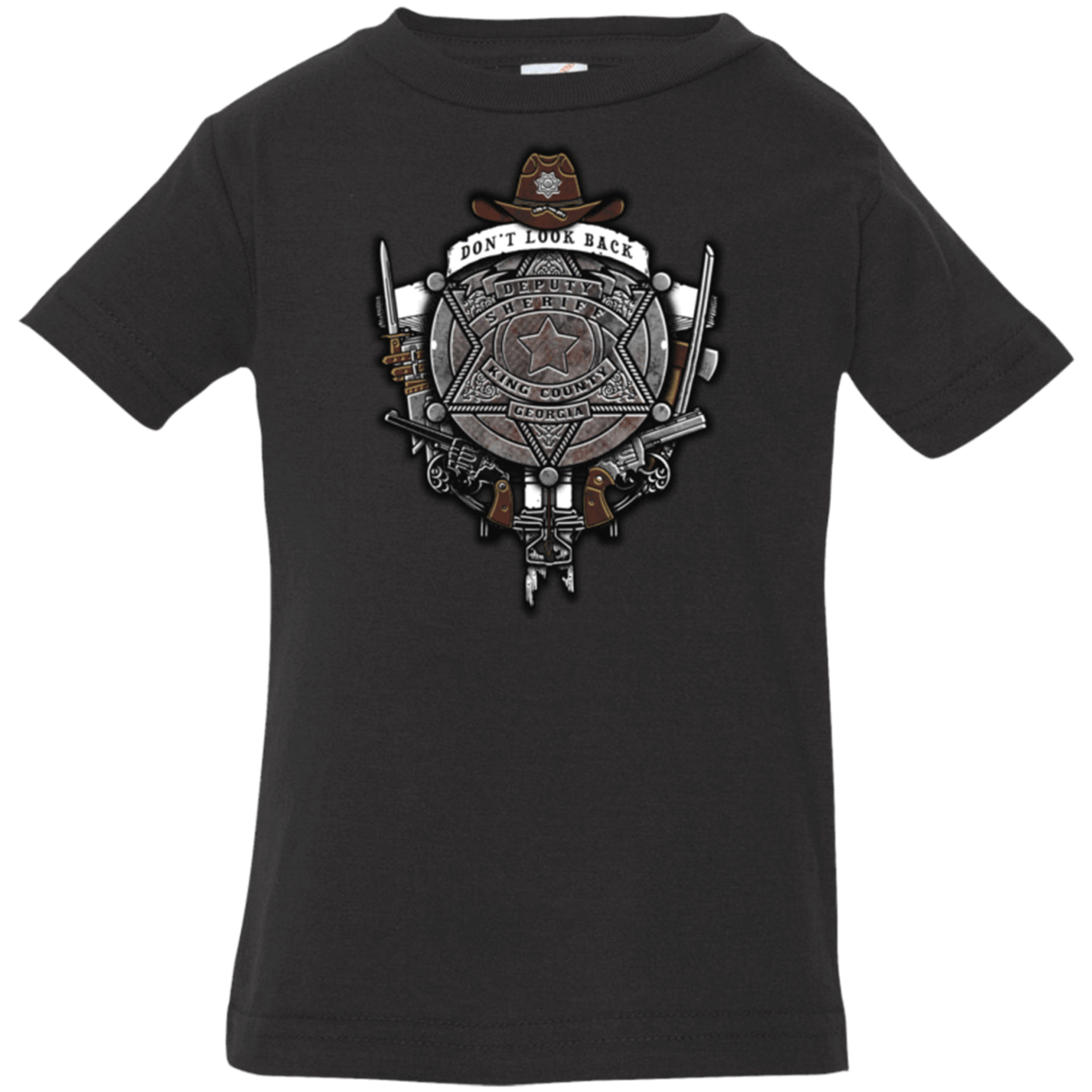 T-Shirts Black / 6 Months The Walking Crest Infant PremiumT-Shirt