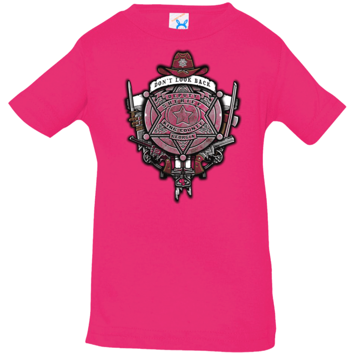 T-Shirts Hot Pink / 6 Months The Walking Crest Infant PremiumT-Shirt