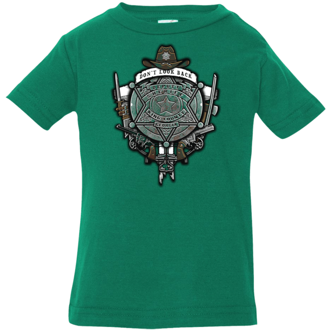 T-Shirts Kelly / 6 Months The Walking Crest Infant PremiumT-Shirt