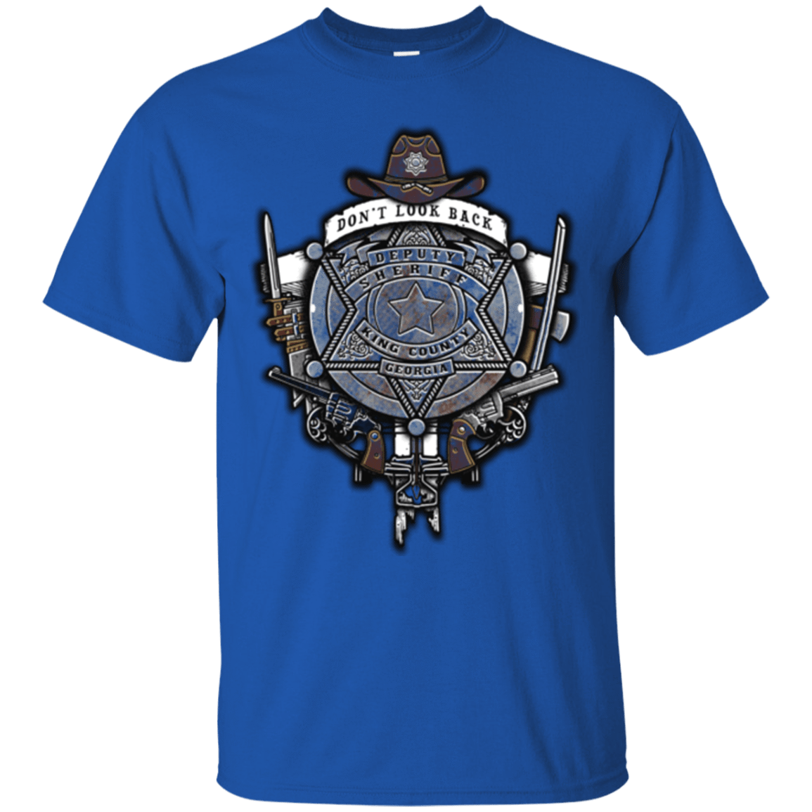 T-Shirts Royal / Small The Walking Crest T-Shirt