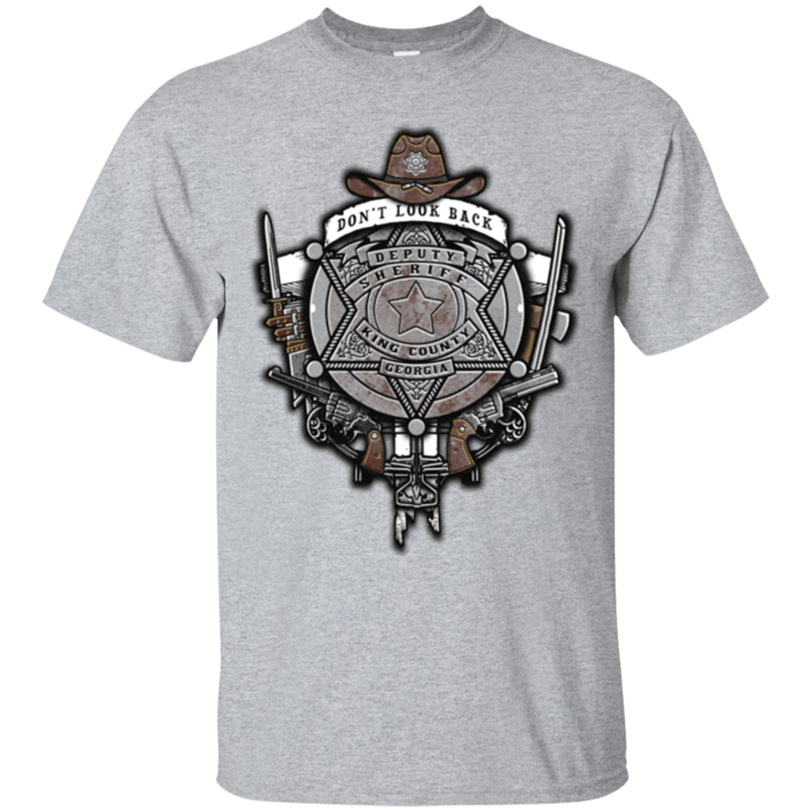 T-Shirts Sport Grey / Small The Walking Crest T-Shirt