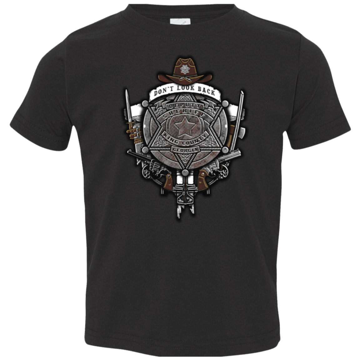T-Shirts Black / 2T The Walking Crest Toddler Premium T-Shirt