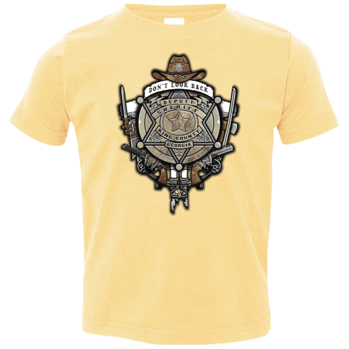 T-Shirts Butter / 2T The Walking Crest Toddler Premium T-Shirt