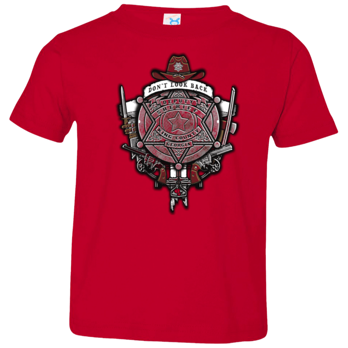 T-Shirts Red / 2T The Walking Crest Toddler Premium T-Shirt