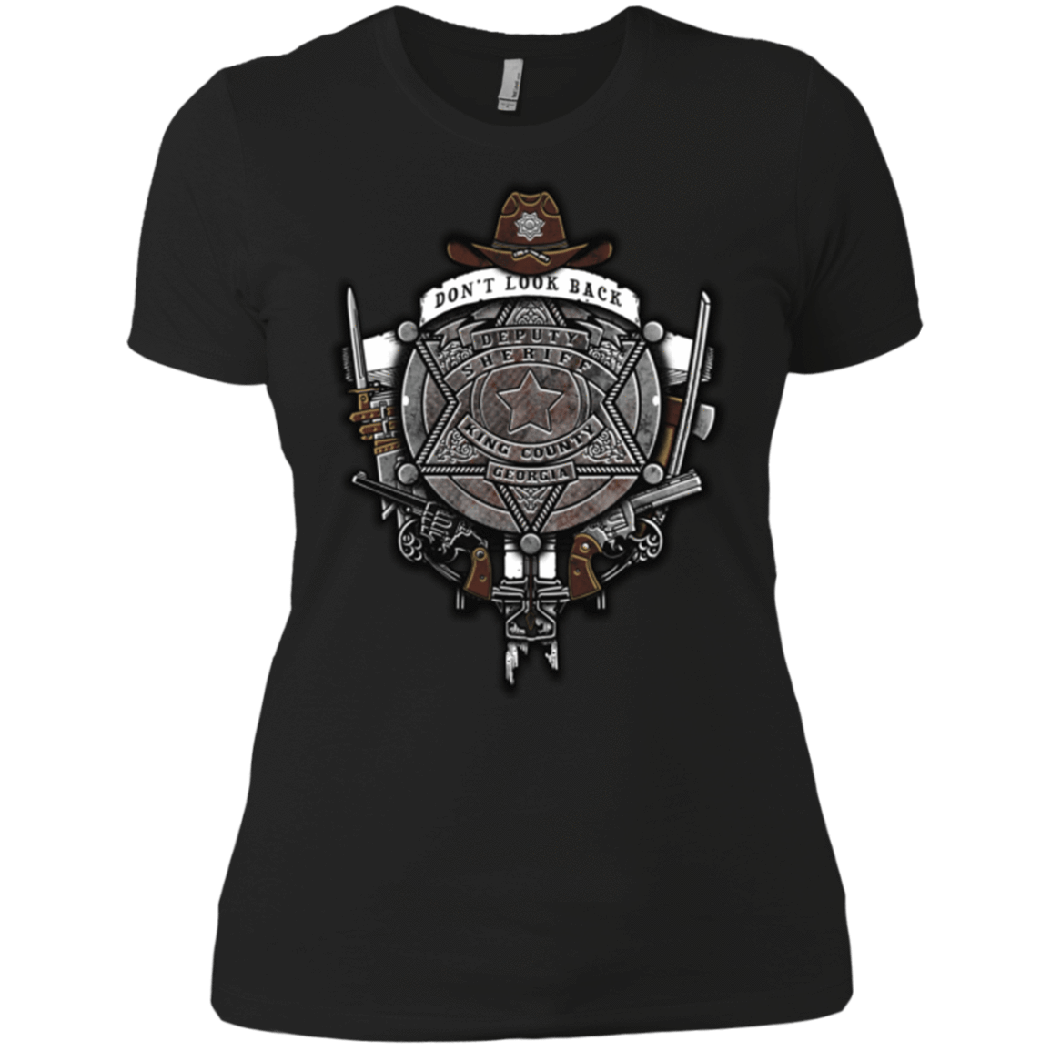 T-Shirts Black / X-Small The Walking Crest Women's Premium T-Shirt