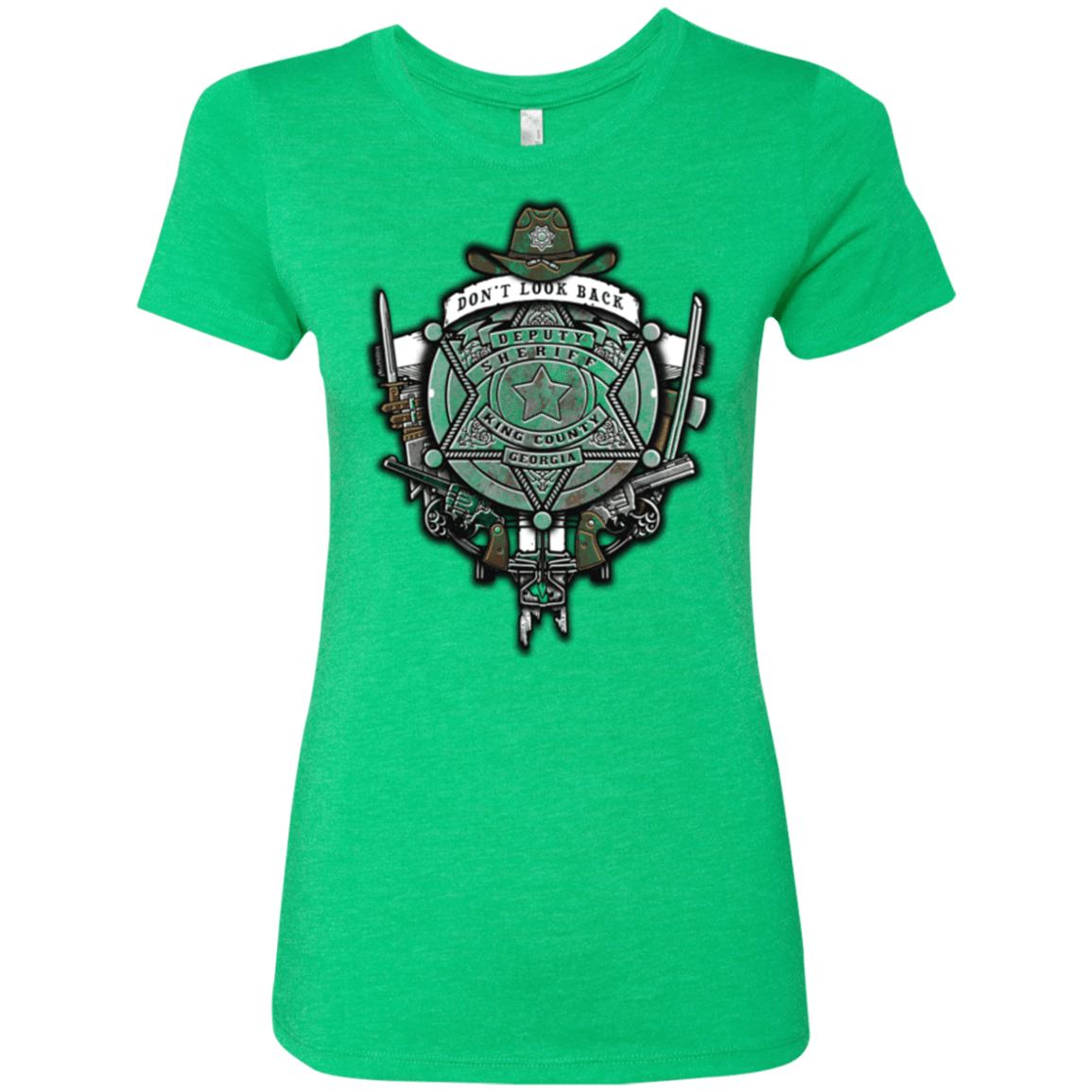 T-Shirts Envy / Small The Walking Crest Women's Triblend T-Shirt