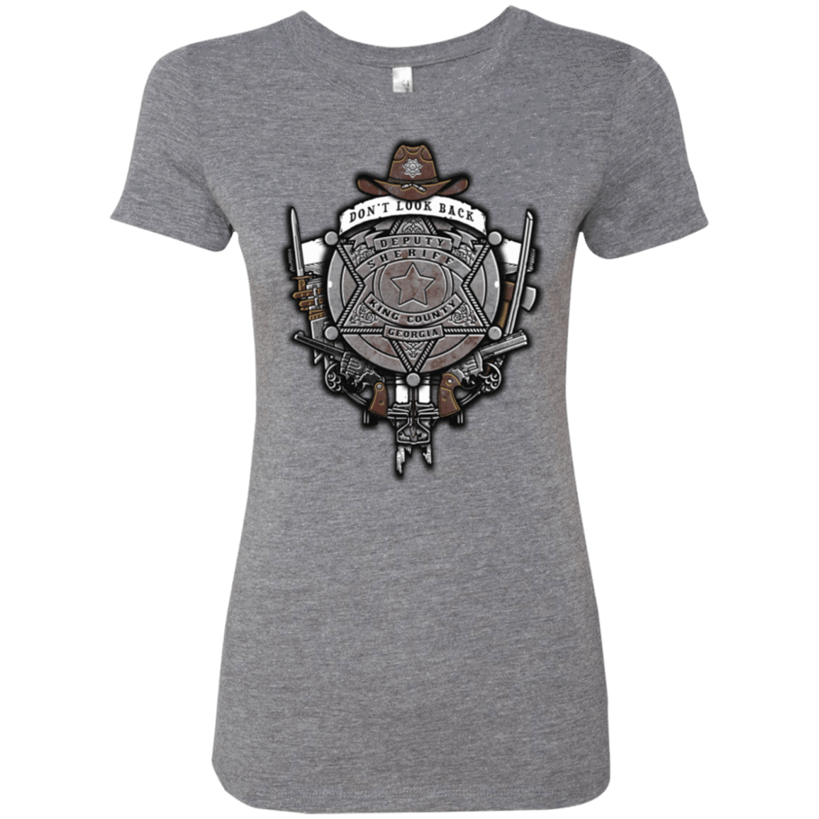T-Shirts Premium Heather / Small The Walking Crest Women's Triblend T-Shirt