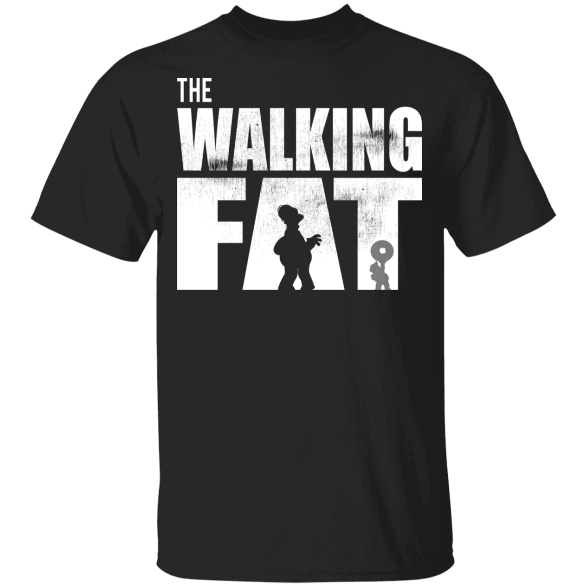 T-Shirts Black / YXS The Walking Fat Youth T-Shirt