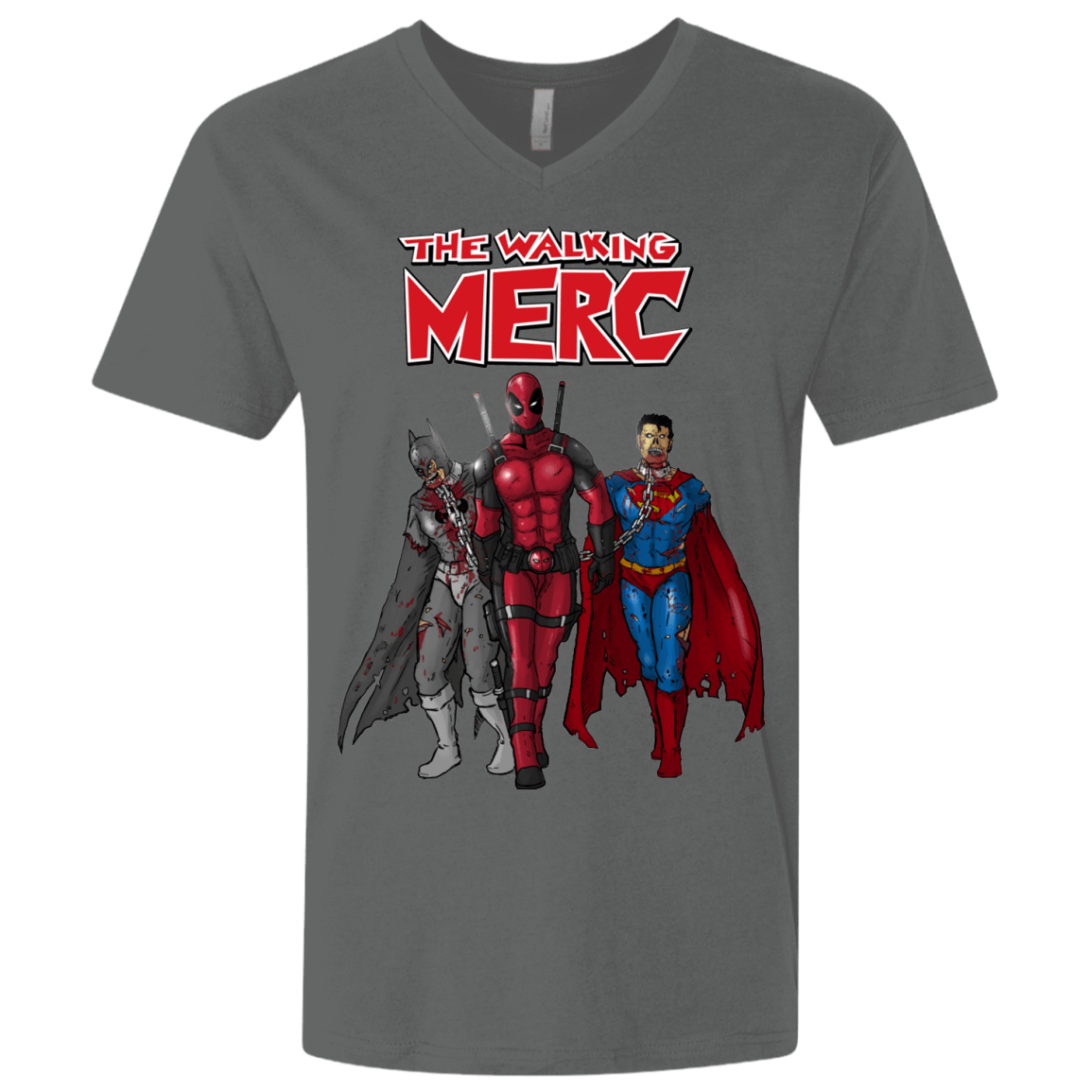T-Shirts Heavy Metal / X-Small The Walking Merc Men's Premium V-Neck