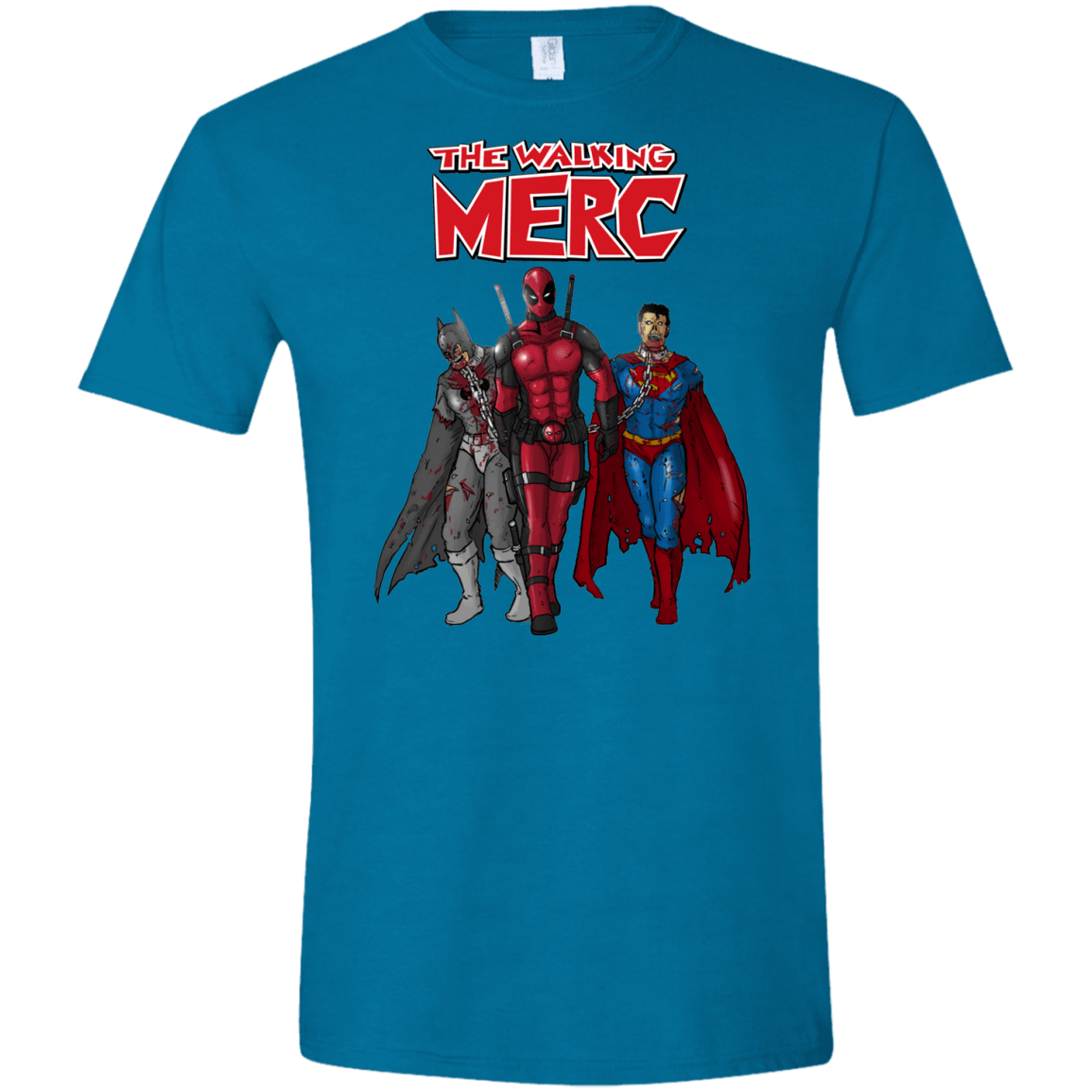 T-Shirts Antique Sapphire / S The Walking Merc Men's Semi-Fitted Softstyle