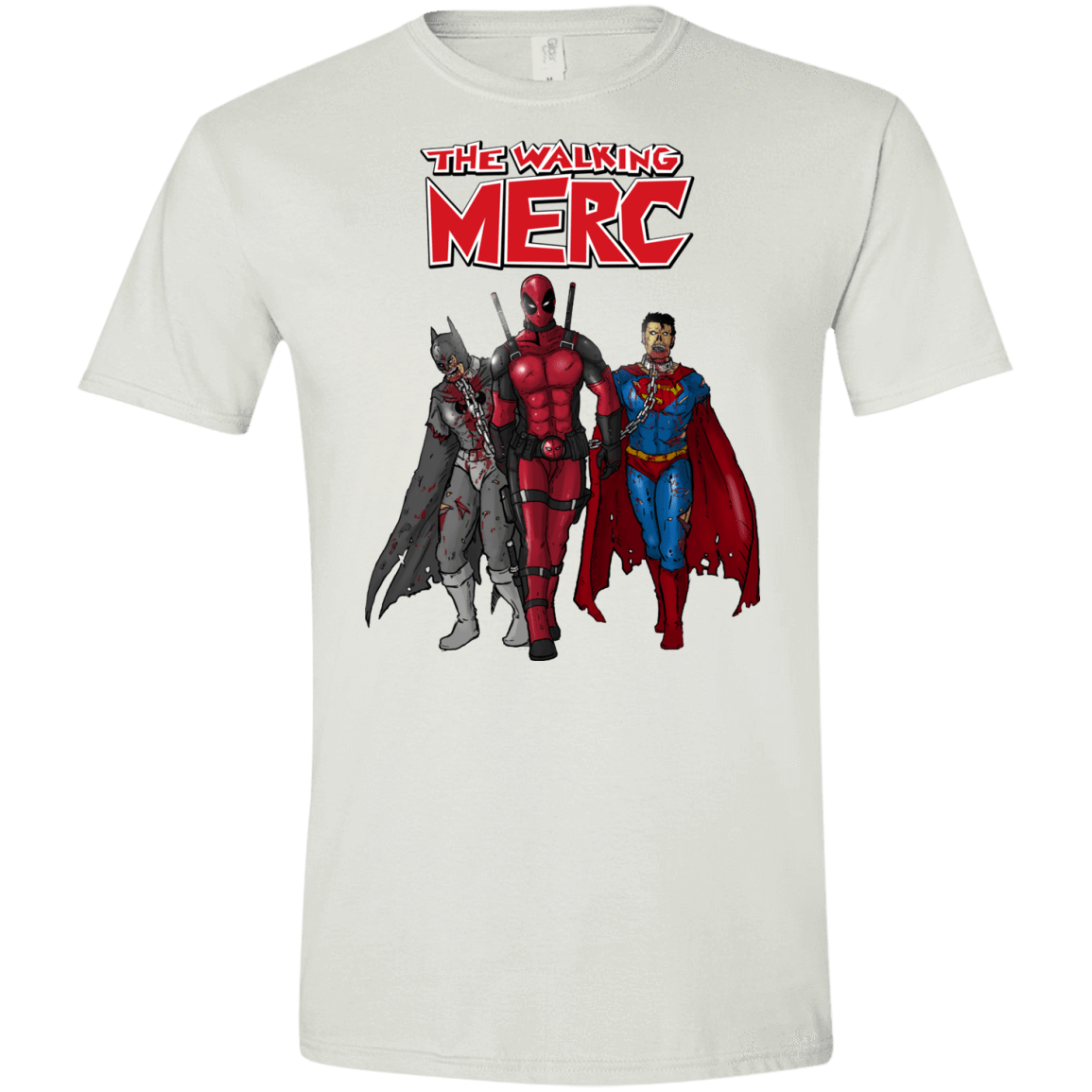 T-Shirts White / X-Small The Walking Merc Men's Semi-Fitted Softstyle