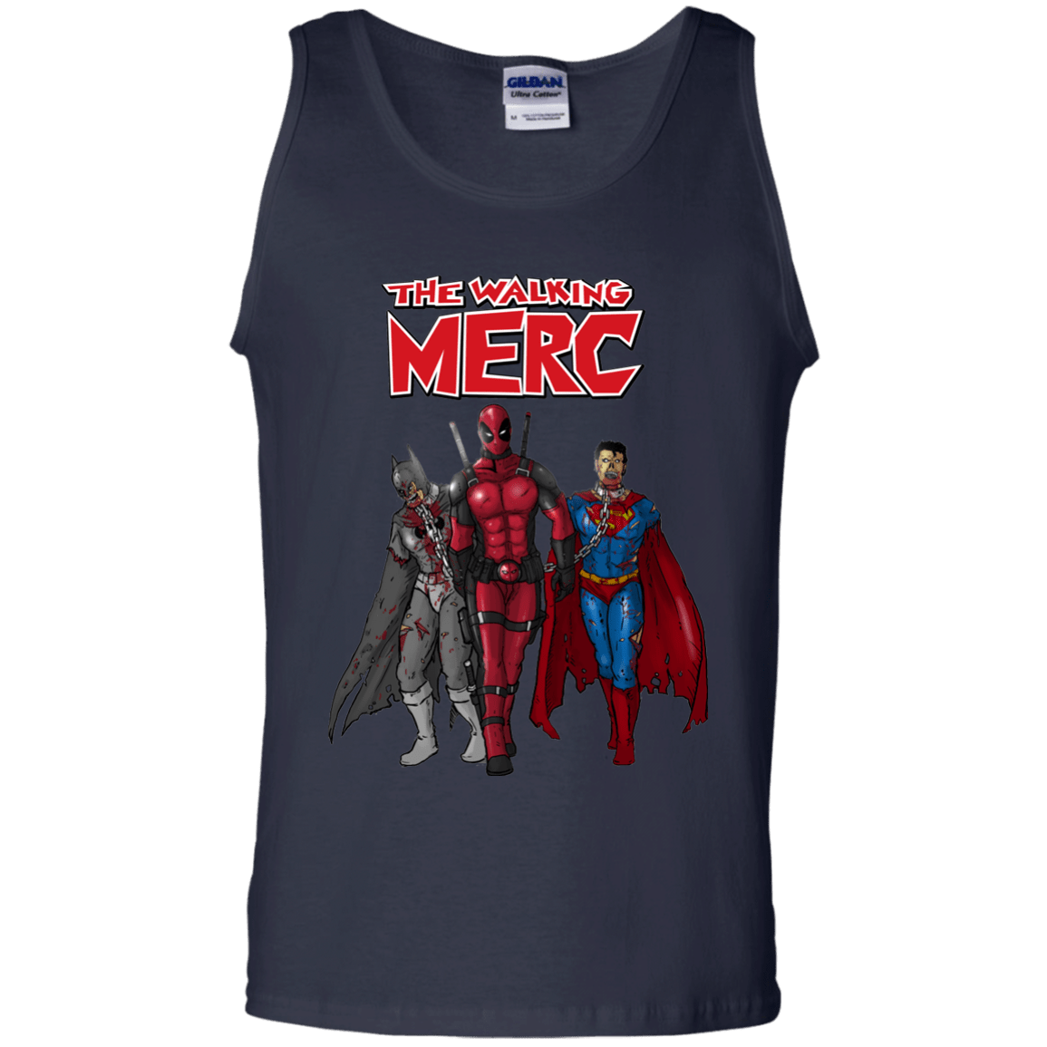 T-Shirts Navy / S The Walking Merc Men's Tank Top