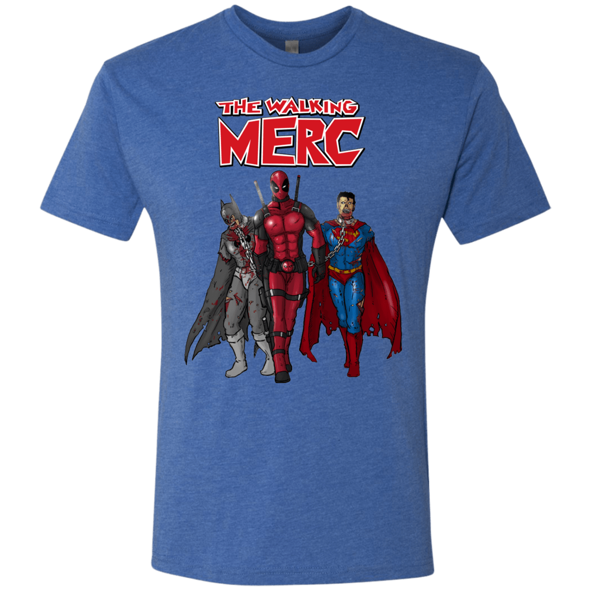 T-Shirts Vintage Royal / S The Walking Merc Men's Triblend T-Shirt