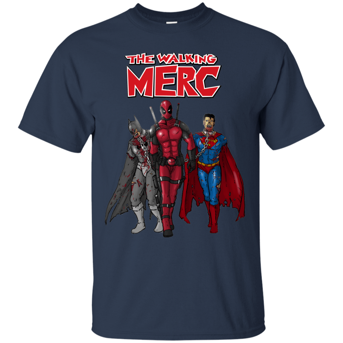 T-Shirts Navy / S The Walking Merc T-Shirt