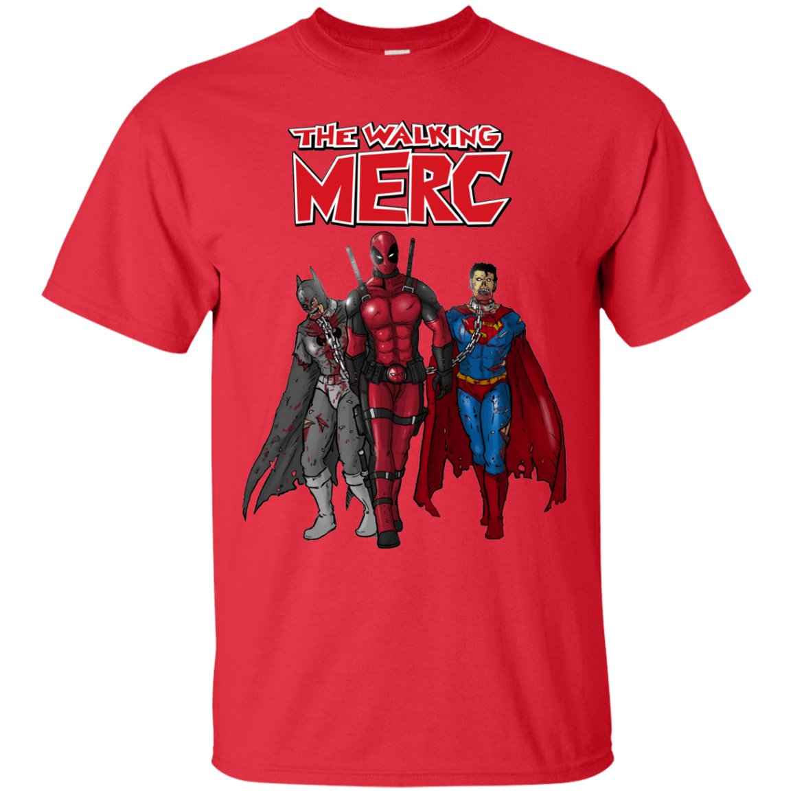 T-Shirts Red / S The Walking Merc T-Shirt
