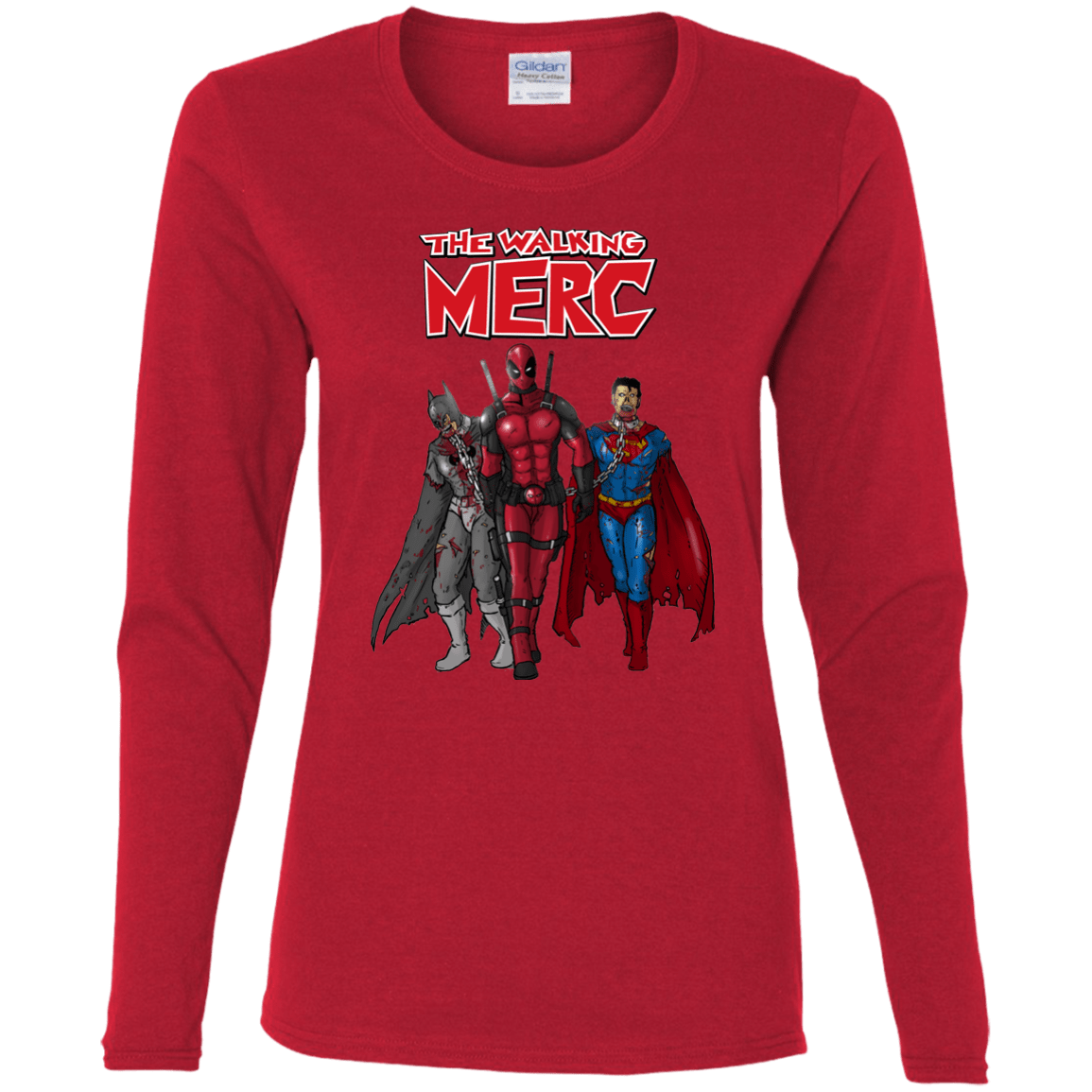 T-Shirts Red / S The Walking Merc Women's Long Sleeve T-Shirt