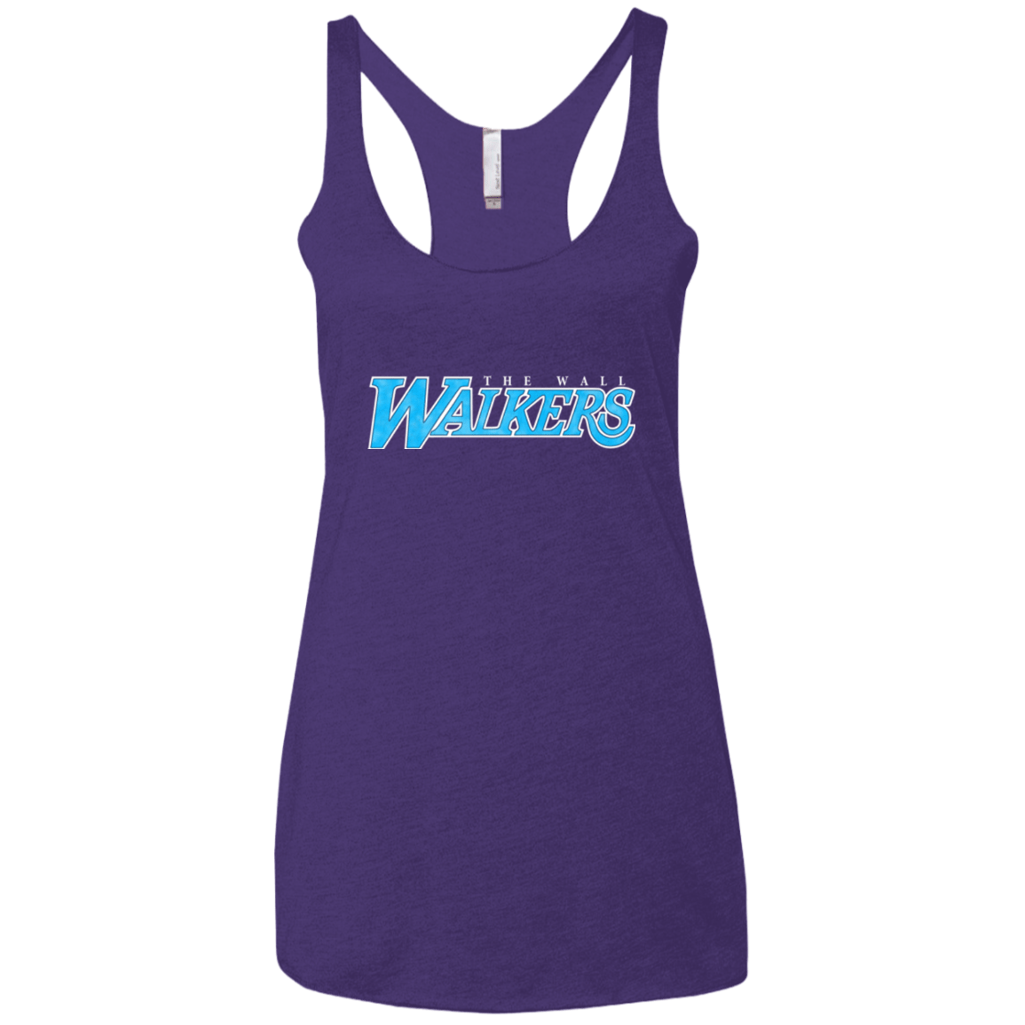 T-Shirts Purple / X-Small The Wall Walkers Women's Triblend Racerback Tank
