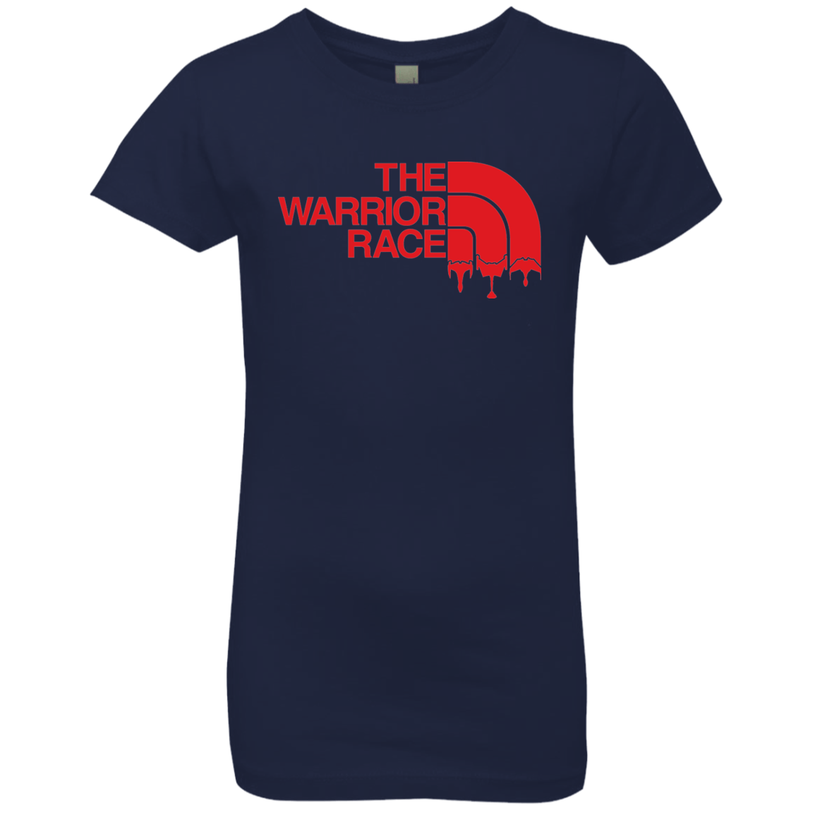 T-Shirts Midnight Navy / YXS THE WARRIOR RACE Girls Premium T-Shirt