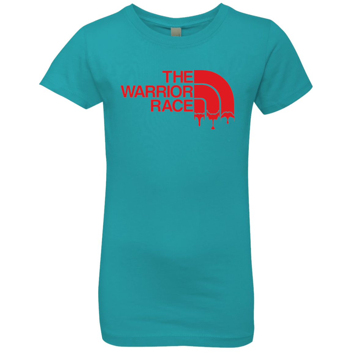 T-Shirts Tahiti Blue / YXS THE WARRIOR RACE Girls Premium T-Shirt