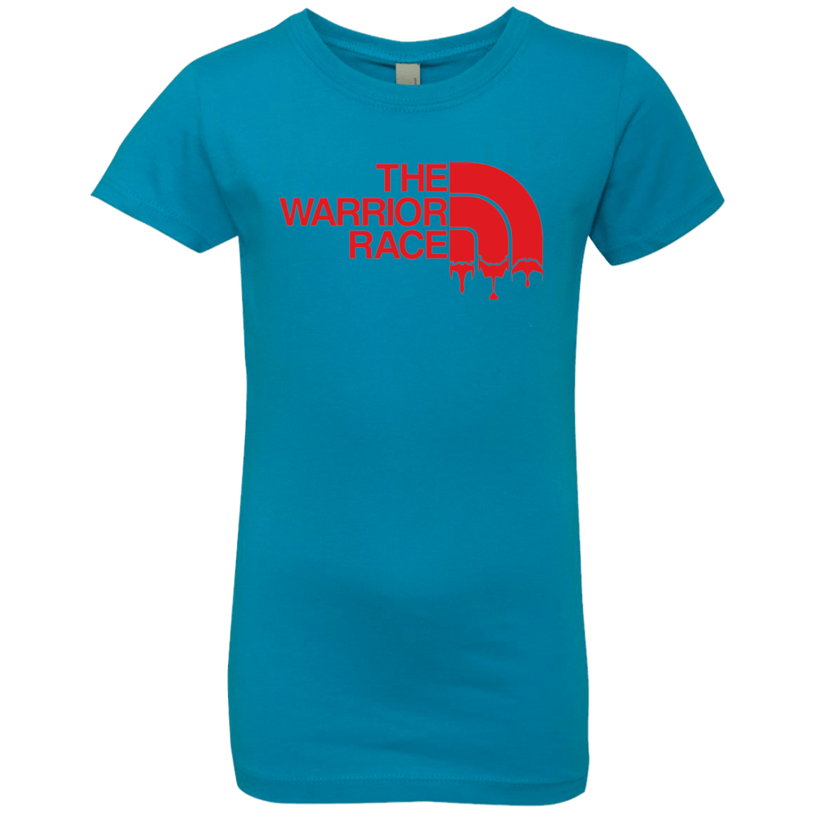 T-Shirts Turquoise / YXS THE WARRIOR RACE Girls Premium T-Shirt