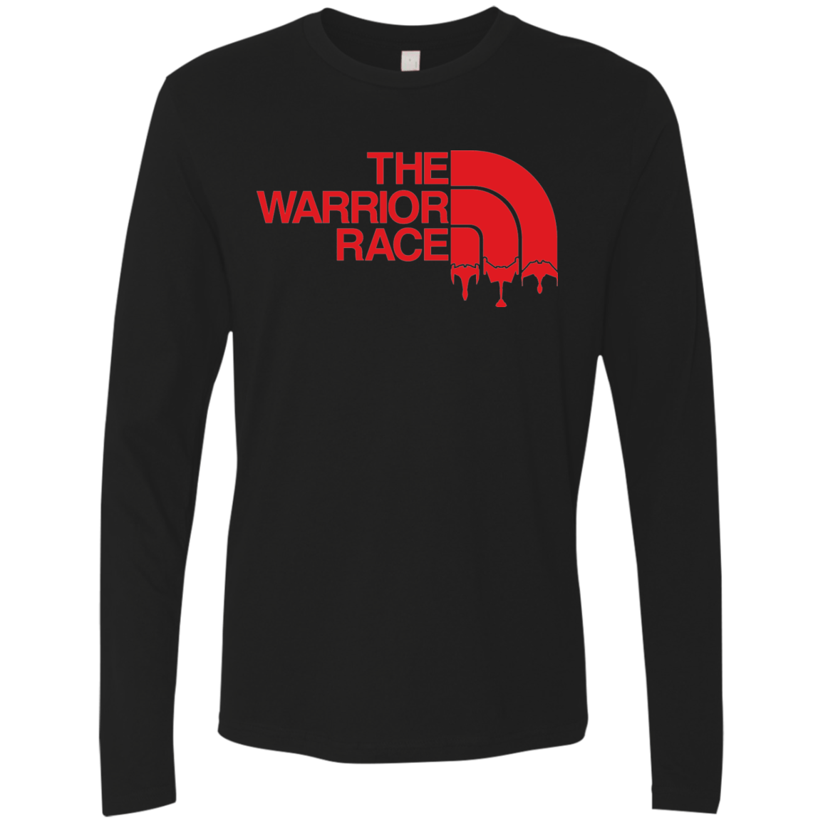 T-Shirts Black / Small THE WARRIOR RACE Men's Premium Long Sleeve