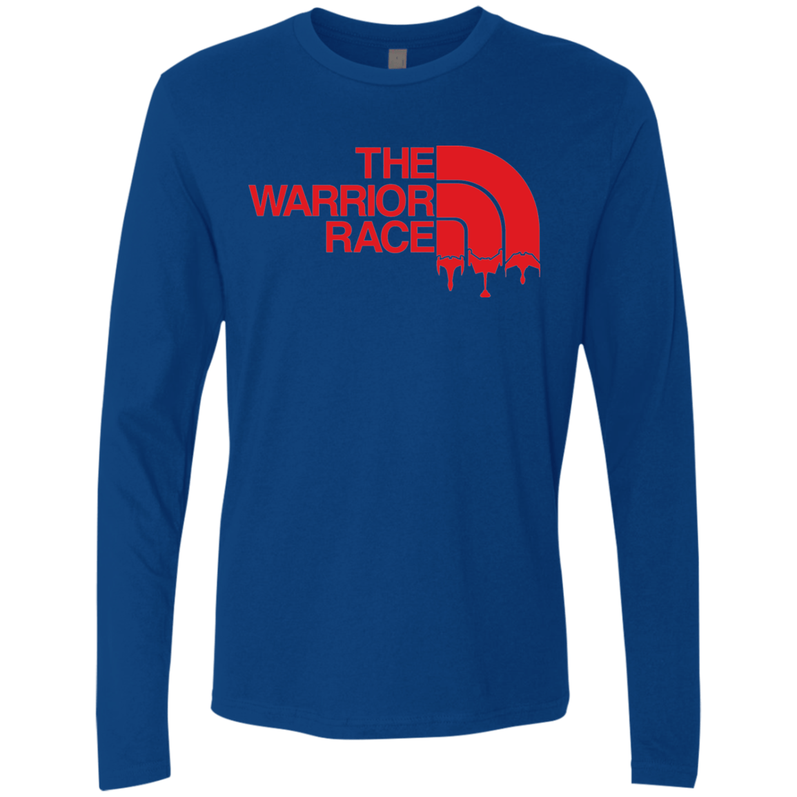 T-Shirts Royal / Small THE WARRIOR RACE Men's Premium Long Sleeve