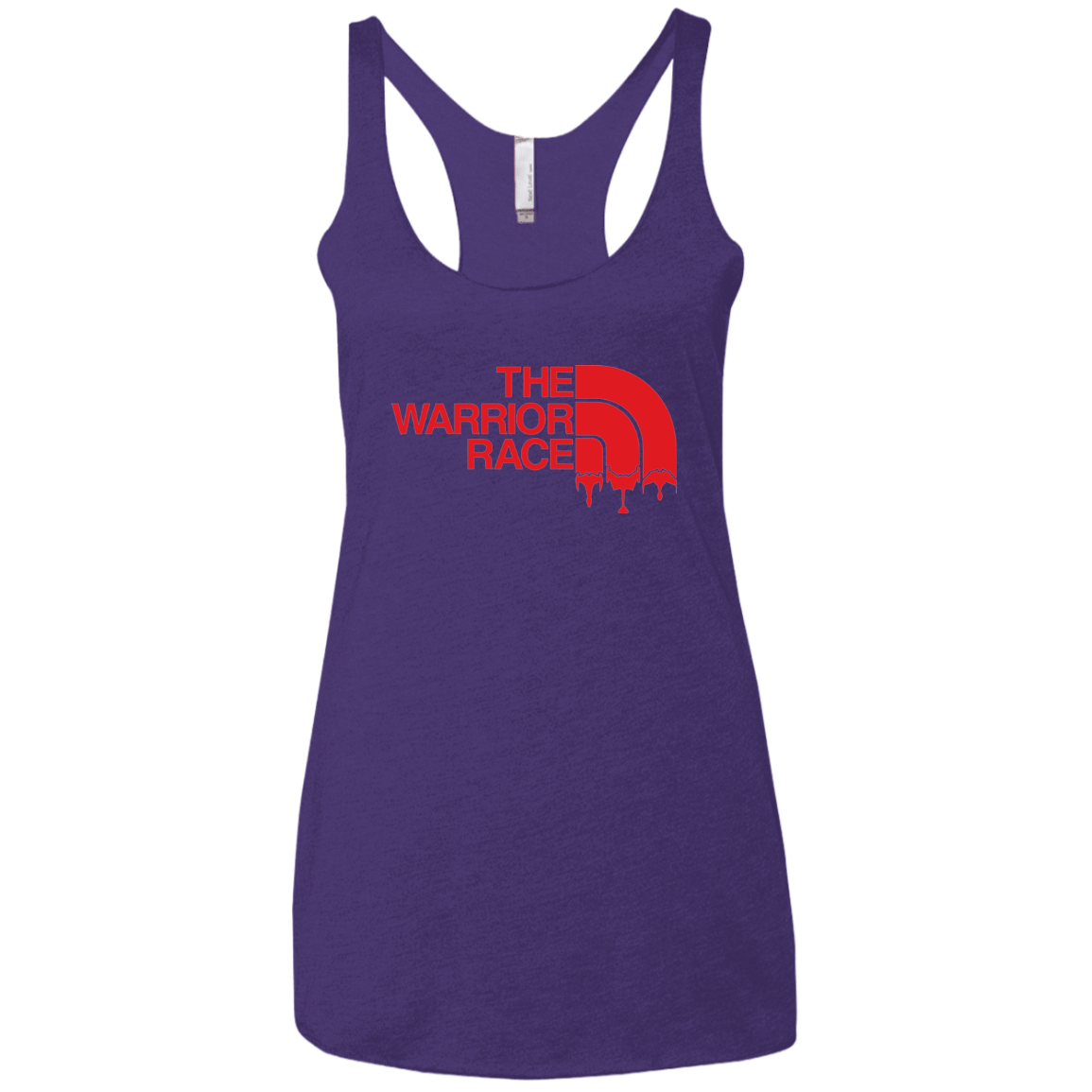 T-Shirts Purple / X-Small THE WARRIOR RACE Women's Triblend Racerback Tank