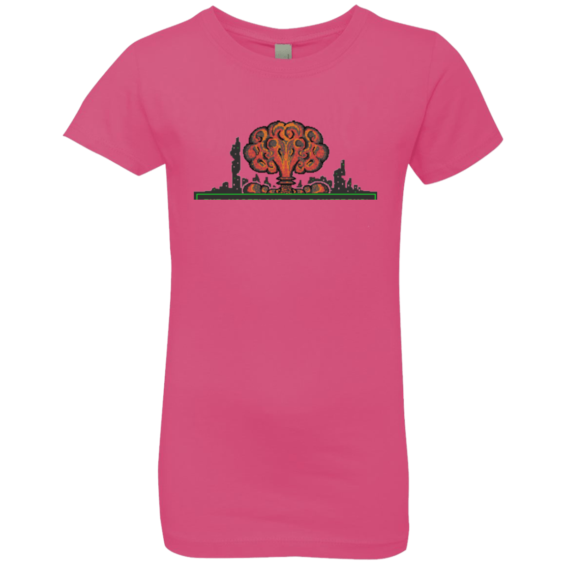 T-Shirts Hot Pink / YXS The Wasteland is Dangerous Girls Premium T-Shirt