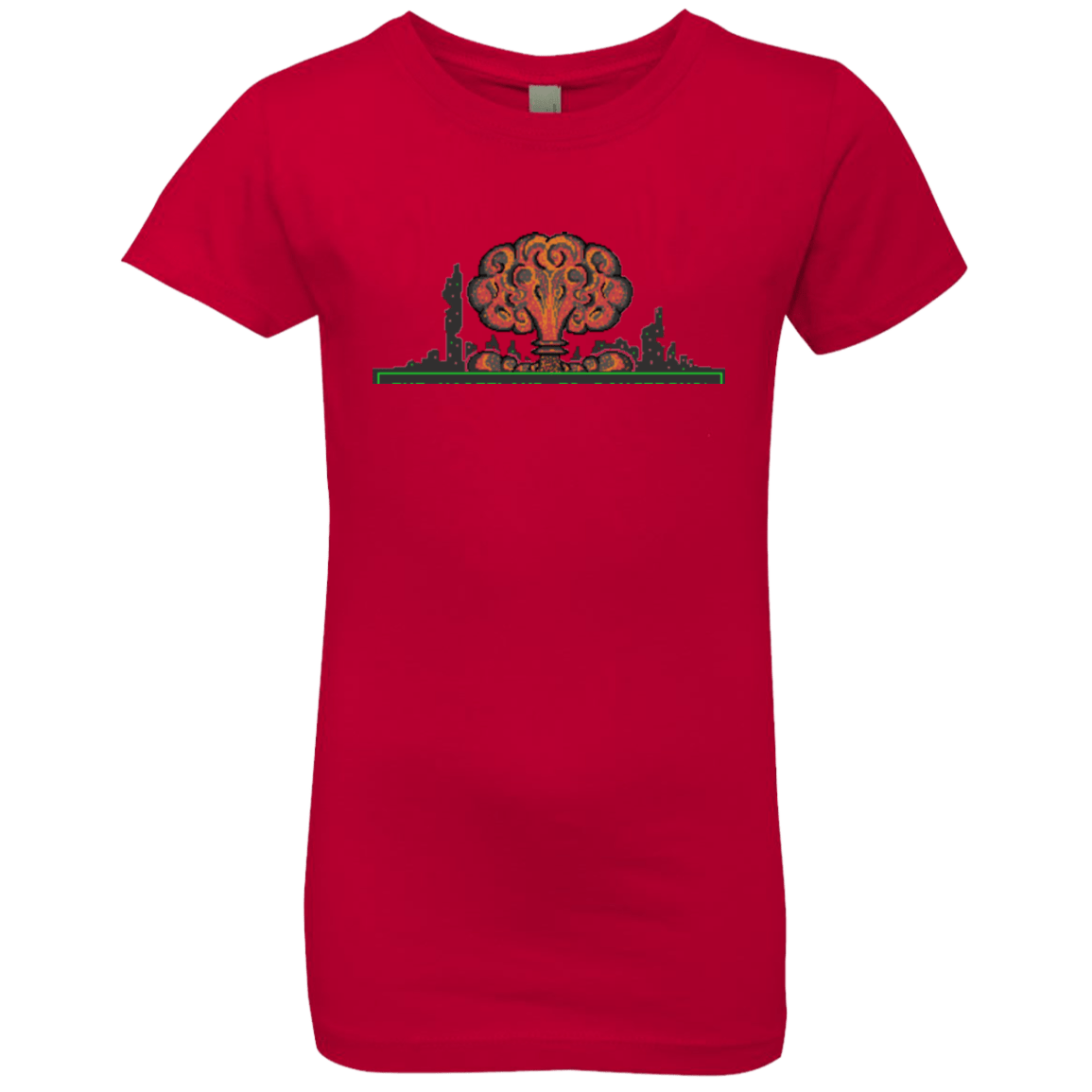 T-Shirts Red / YXS The Wasteland is Dangerous Girls Premium T-Shirt