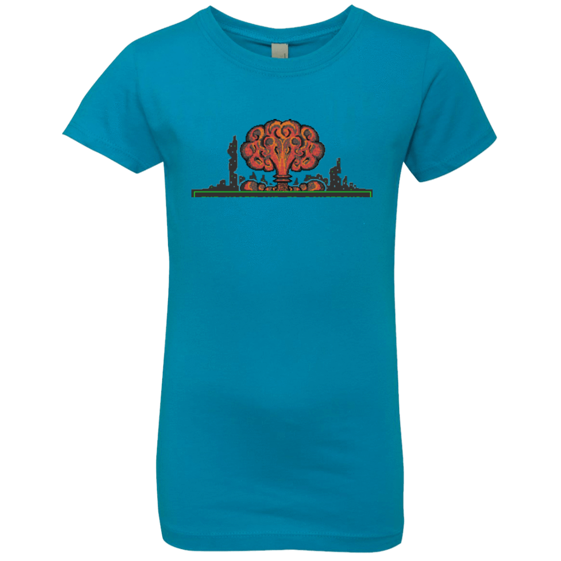 T-Shirts Turquoise / YXS The Wasteland is Dangerous Girls Premium T-Shirt