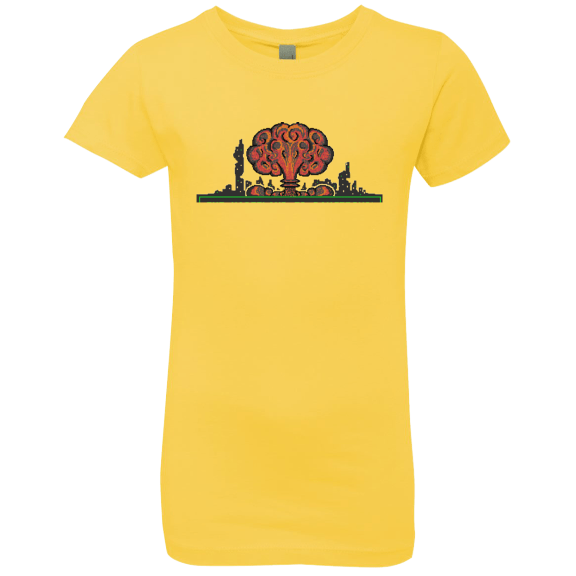 T-Shirts Vibrant Yellow / YXS The Wasteland is Dangerous Girls Premium T-Shirt
