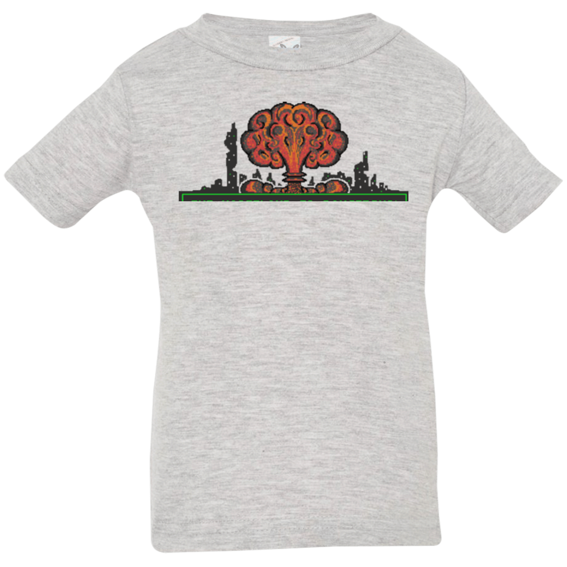 T-Shirts Heather / 6 Months The Wasteland is Dangerous Infant Premium T-Shirt