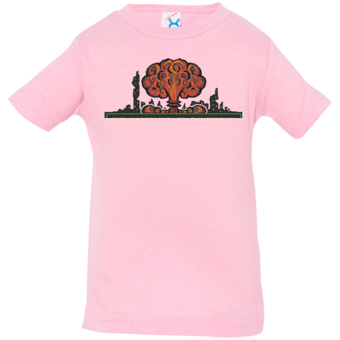 T-Shirts Pink / 6 Months The Wasteland is Dangerous Infant Premium T-Shirt