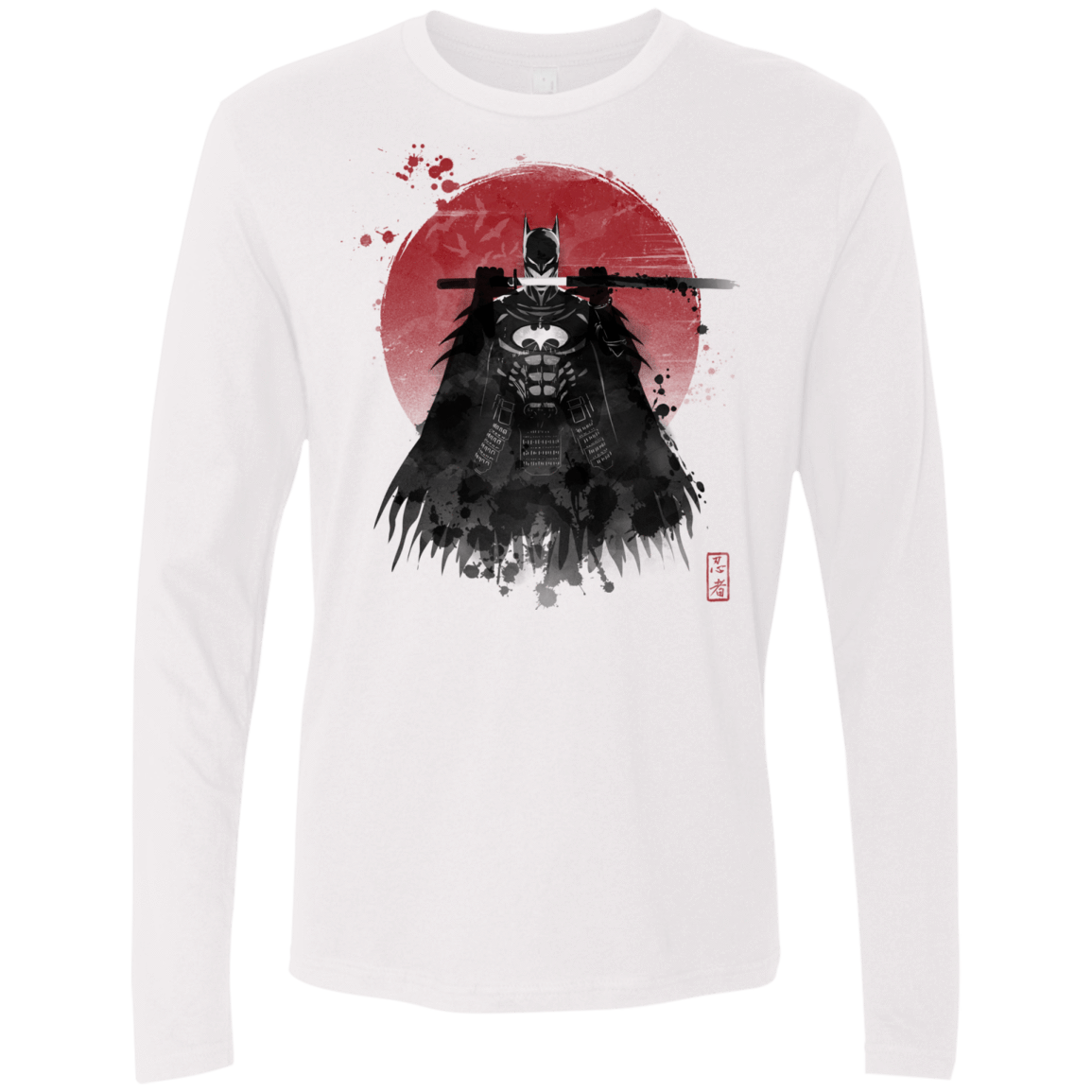 T-Shirts White / S The Way of the Bat Men's Premium Long Sleeve