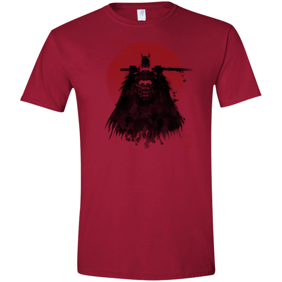 T-Shirts Cardinal Red / S The Way of the Bat Men's Semi-Fitted Softstyle