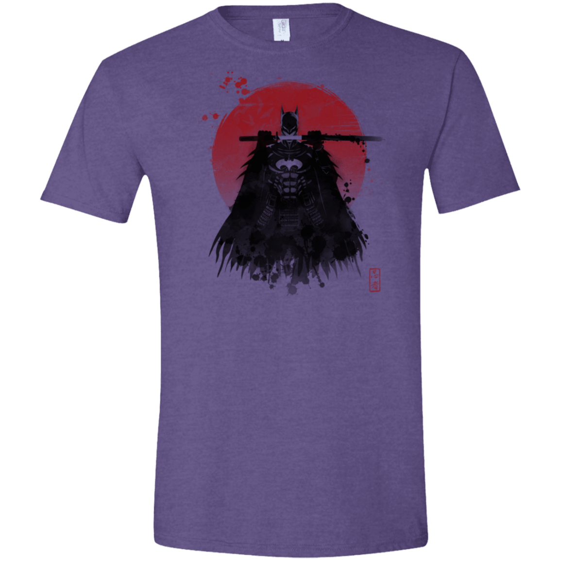 T-Shirts Heather Purple / S The Way of the Bat Men's Semi-Fitted Softstyle