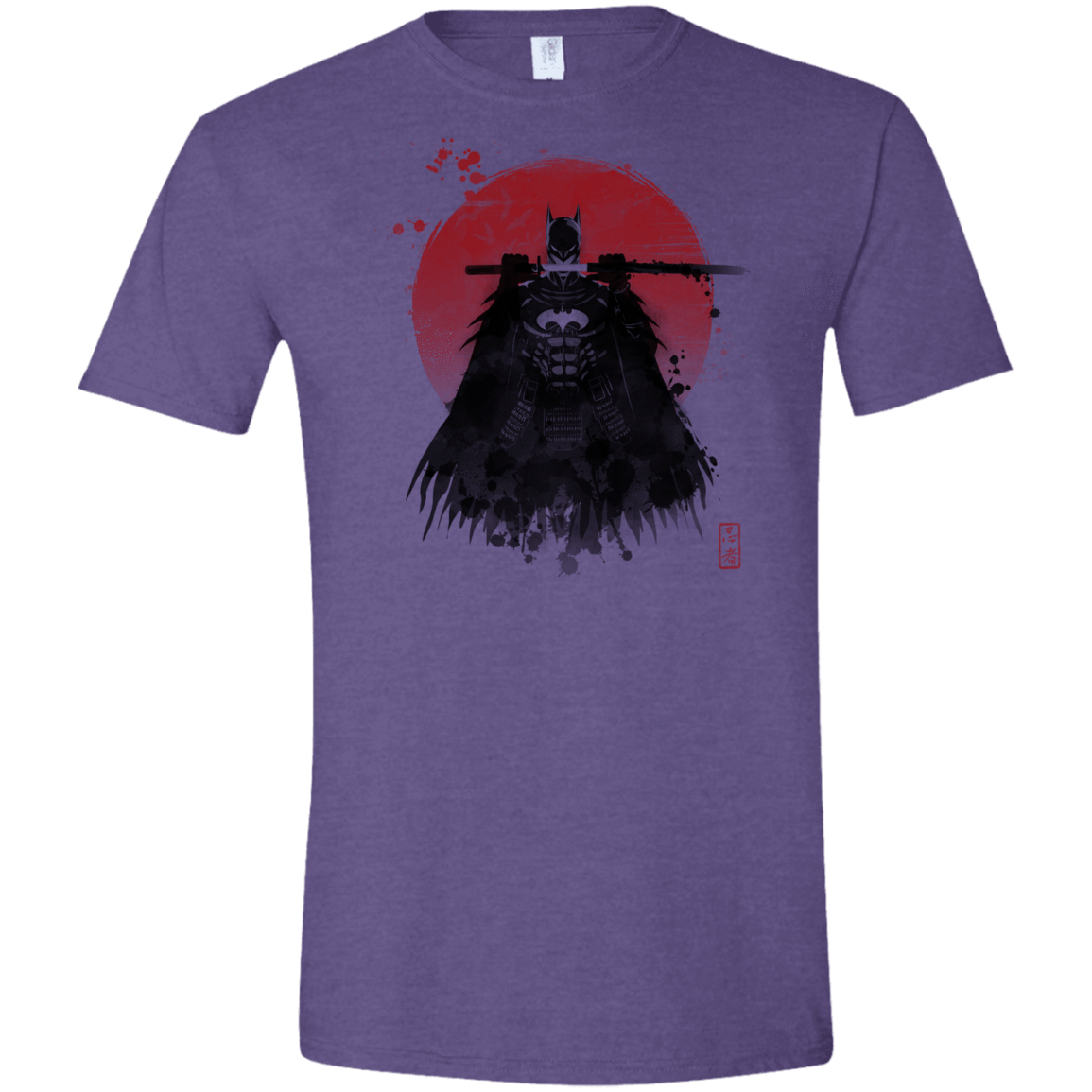 T-Shirts Heather Purple / S The Way of the Bat Men's Semi-Fitted Softstyle