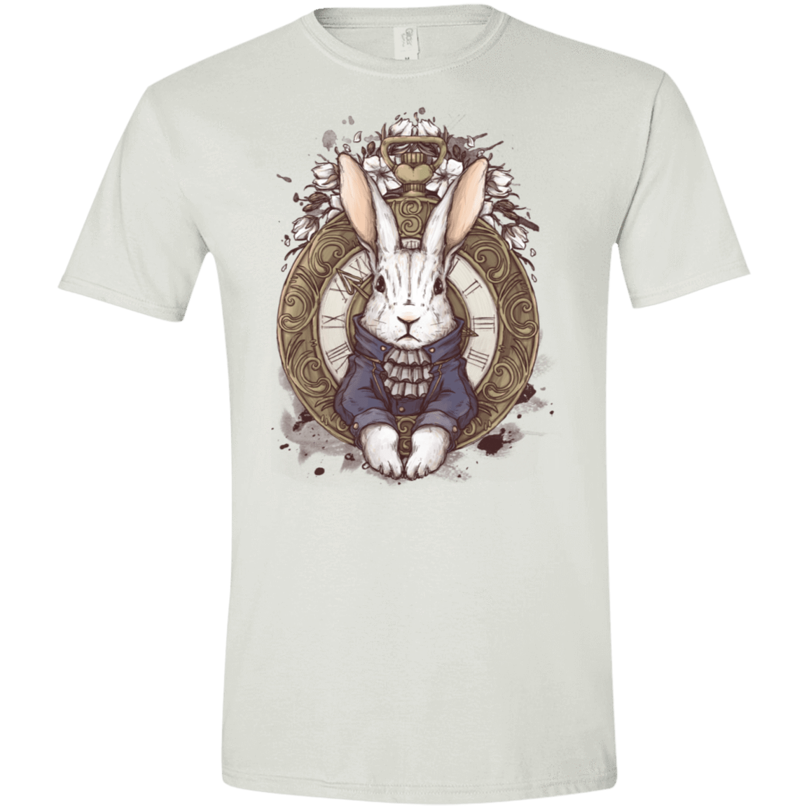 T-Shirts White / X-Small The White Rabbit Men's Semi-Fitted Softstyle