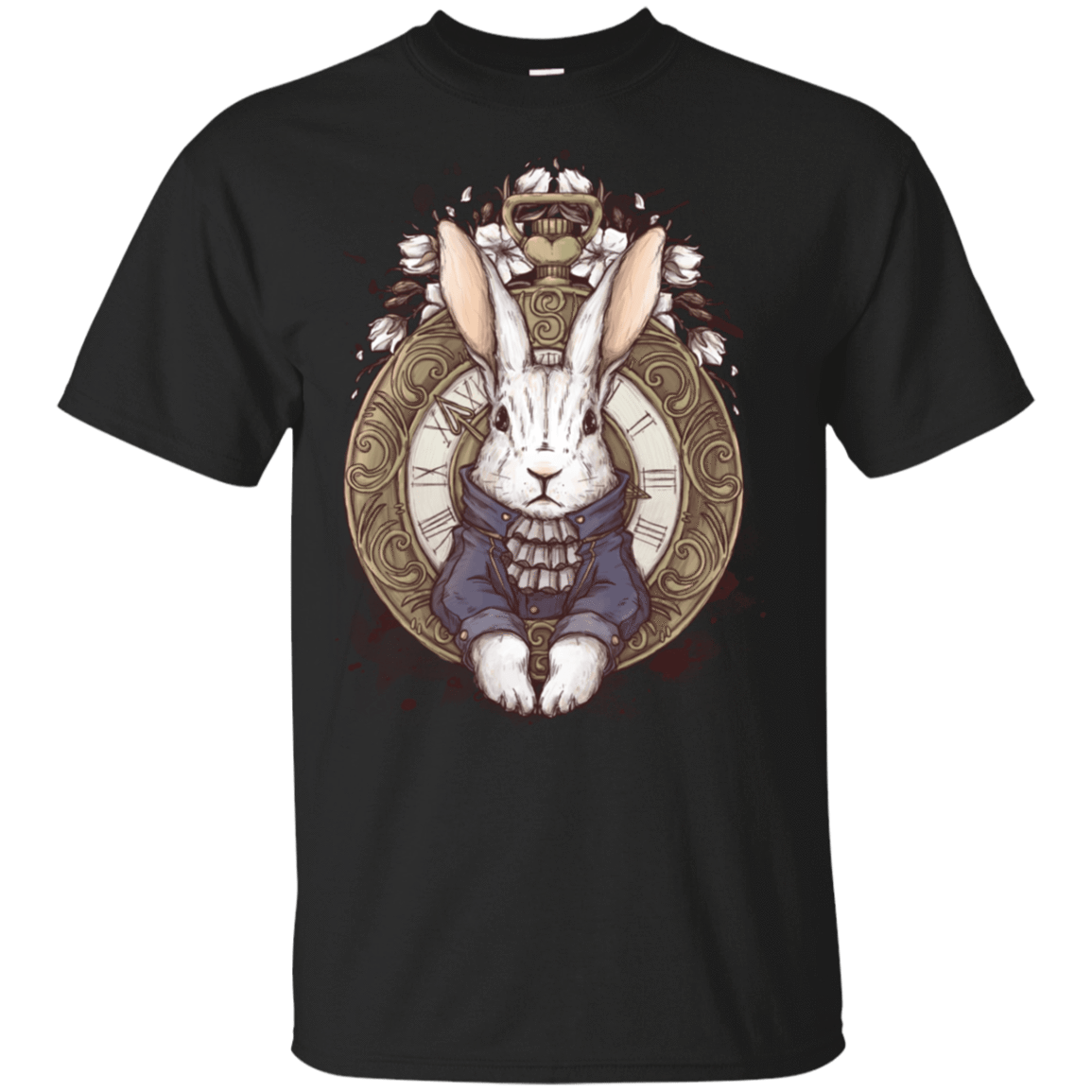 T-Shirts Black / S The White Rabbit T-Shirt