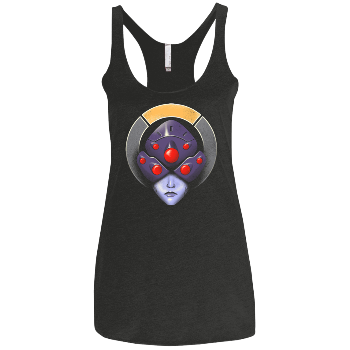 T-Shirts Vintage Black / X-Small The Widow Assassin Women's Triblend Racerback Tank