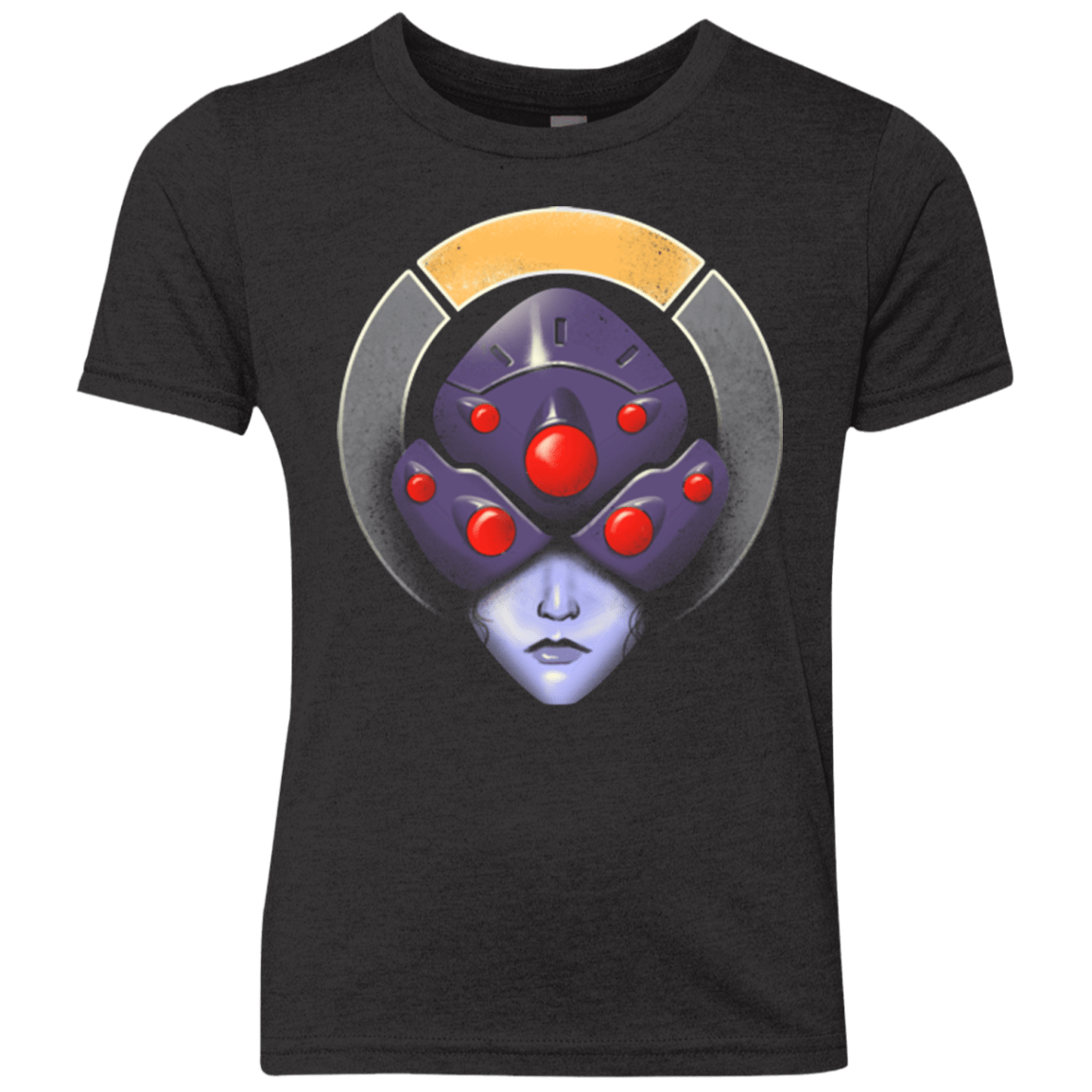 T-Shirts Vintage Black / YXS The Widow Assassin Youth Triblend T-Shirt