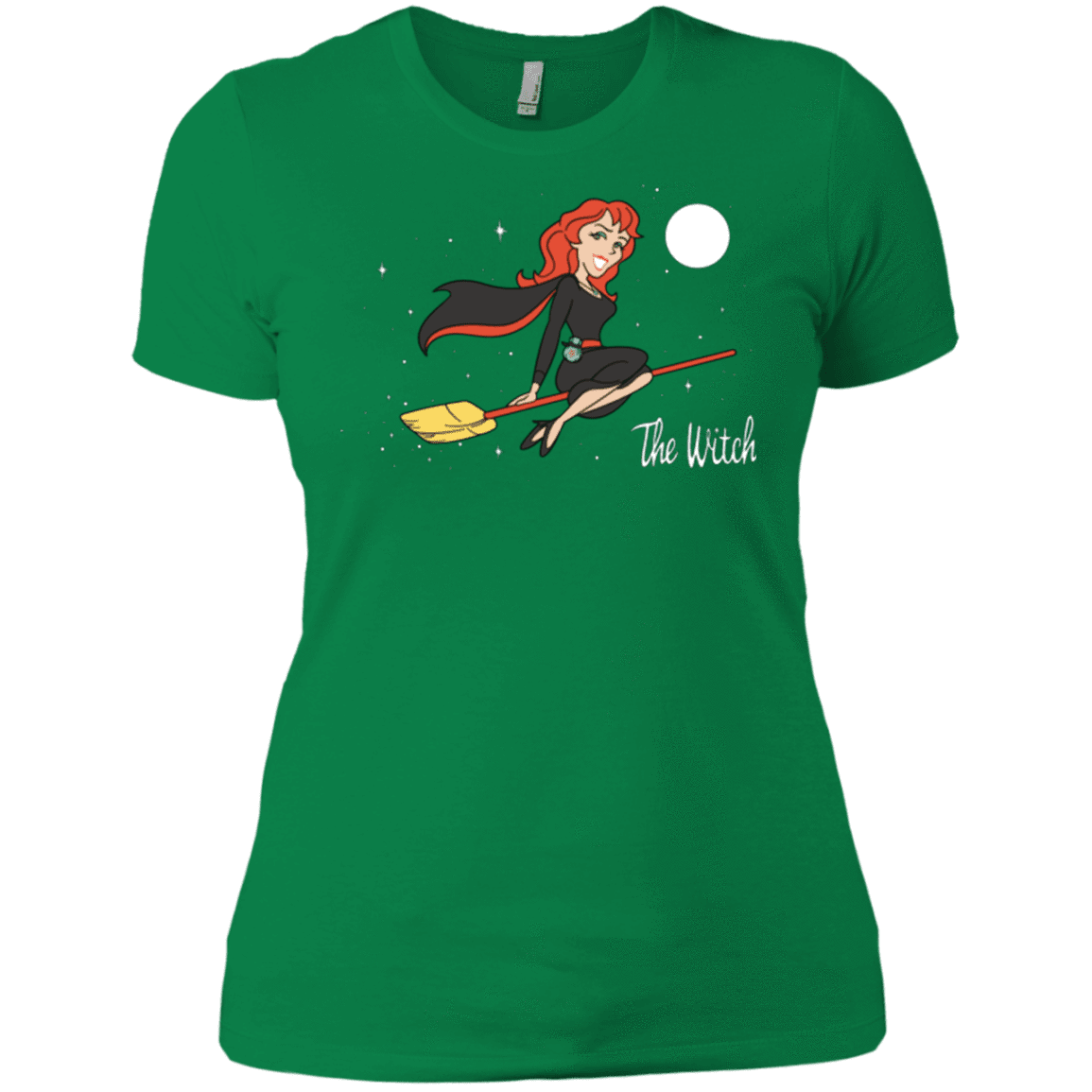 T-Shirts Kelly Green / X-Small The Witch Women's Premium T-Shirt