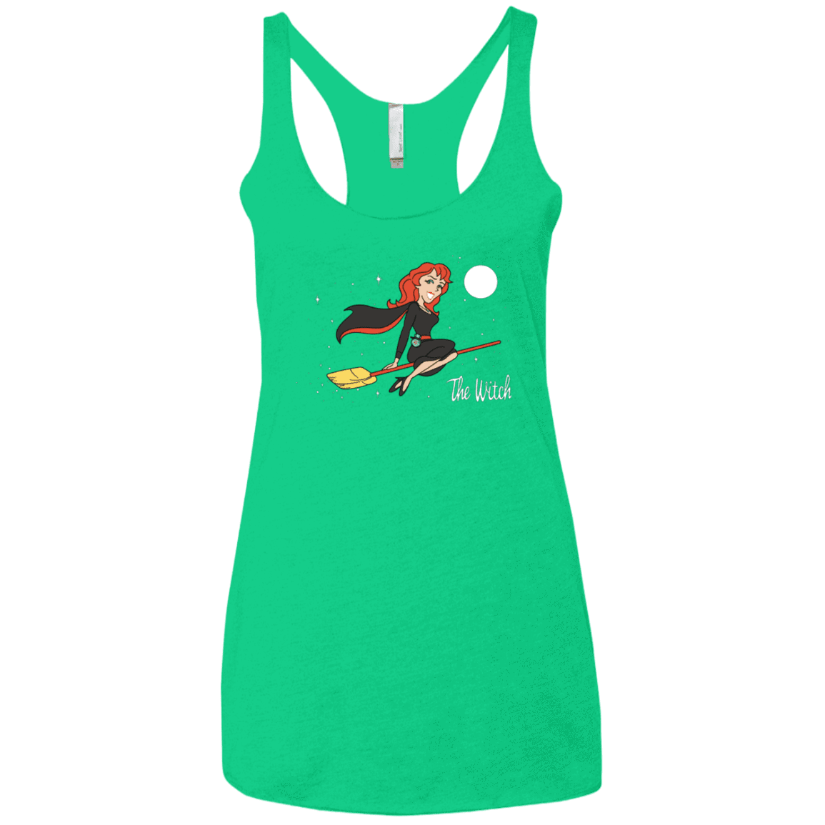 T-Shirts Envy / X-Small The Witch Women's Triblend Racerback Tank